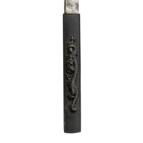 Antique Japanese Sword Wakizashi Signed by Toshizane <br> NBTHK <span style="color: #ff0000;">Hozon</span> Certificate - Image 17