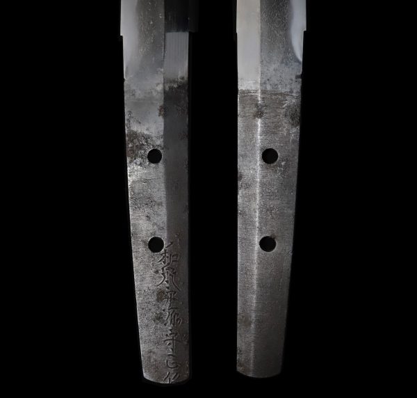 Antique Japanese Sword Wakizashi Signed by Minamoto Morimasa<br> NTHK Kanteisho Certificate - Image 9