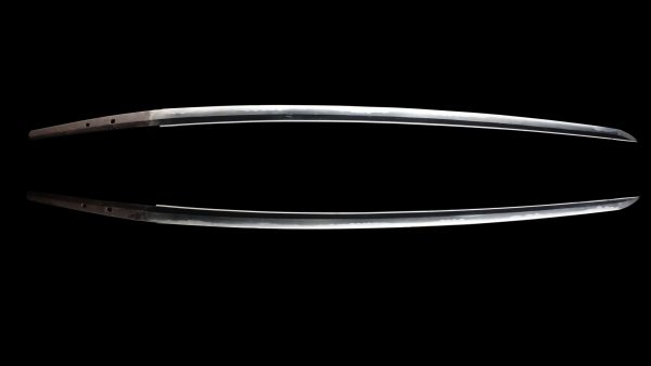 Antique Japanese Sword Katana <br>Signed by Teruyoshi <br>NBTHK <span style="color: #ff0000;">Hozon</span> Certificate - Image 6