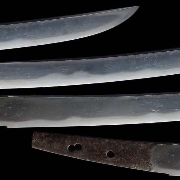 Antique Japanese Sword Daisho Unsigned Kanewaka/ Sukemune<br> with Hon-Ami Nisshu Kofuda - Image 5
