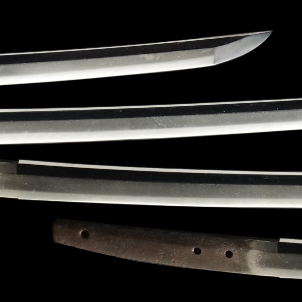 Antique Japanese Sword Katana <br>Unsigned Kashu Katsuie<br>NBTHK <span style="color: #ff0000;">Hozon</span> Certificate - Image 3