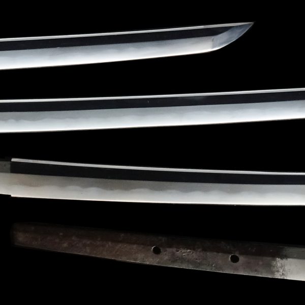 Antique Japanese Sword Katana <br>Signed by Kanesaki<br>NBTHK <span style="color: #ff0000;">Hozon</span> Certificate - Image 3