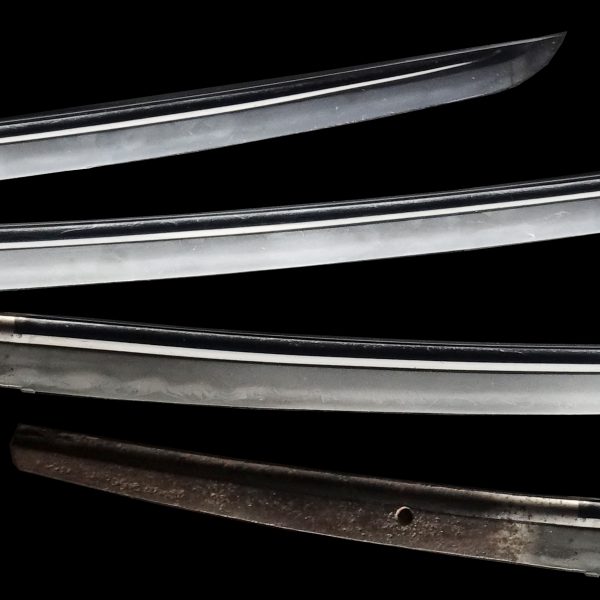 Antique Japanese Sword <br>Shirasaya Katana<br> Unsigned Gassan Sadayoshi <br> NTHK Kanteisho Certificate - Image 3