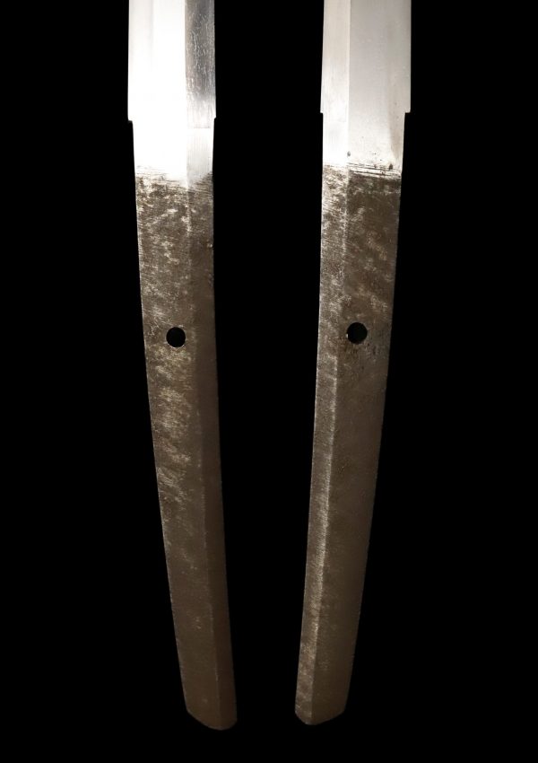 Antique Japanese Sword Daisho Unsigned Kanewaka/ Sukemune<br> with Hon-Ami Nisshu Kofuda - Image 13