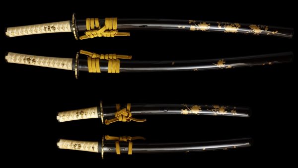 Antique Japanese Sword Daisho Signed by Tsuguhira / Unsigned Masahiro<br> NBTHK Certificate - Image 17