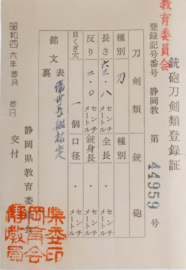 Antique Japanese Sword Katana <br>Signed by Bishu Osafune Sukesada<br>NBTHK <span style="color: #ff0000;">Hozon</span> Certificate - Image 19