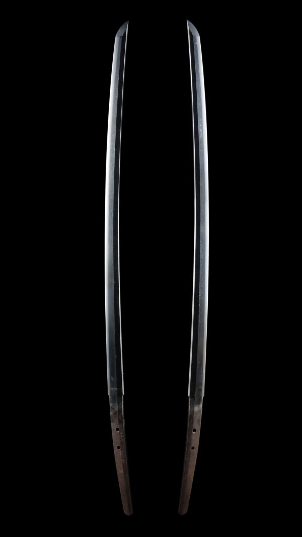 Antique Japanese Sword Daisho Signed by Tsuguhira / Unsigned Masahiro<br> NBTHK Certificate - Image 12