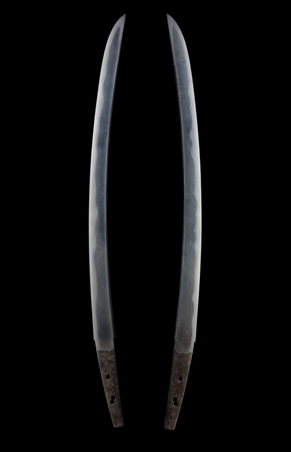 Antique Japanese Sword Daisho Unsigned Kanewaka/ Sukemune<br> with Hon-Ami Nisshu Kofuda - Image 12