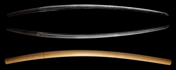 Antique Japanese Sword <br>Shirasaya Katana<br> Unsigned Gassan Sadayoshi <br> NTHK Kanteisho Certificate - Image 9