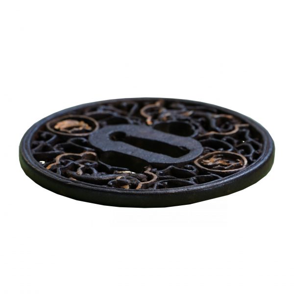 Antique Tsuba for Samurai Sword with NBTHK <strong><span style="color: #ff0000;">Hozon</span></strong> Certificate (T-332) - Image 6
