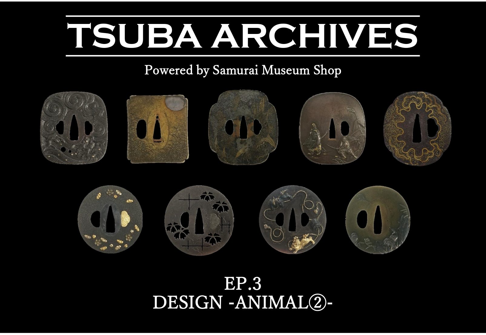 薩摩波千鳥図　 K-033-2BR2 Episode 3: DESIGN -ANIMAL②- | Samurai Museum Shop