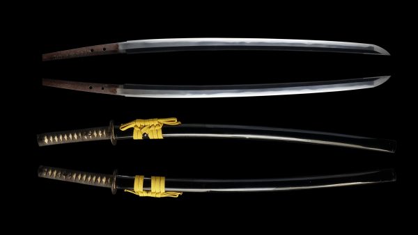 Antique Japanese Sword Katana Signed by Fujiwara Kuniyuki <br> NBTHK<span style="color: #ff0000;"><strong> Tokubetsu Hozon</strong> </span>Certificate - Image 9
