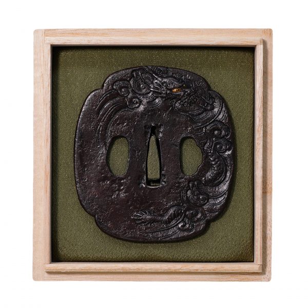 Antique Tsuba for Samurai Sword (T-349) - Image 2