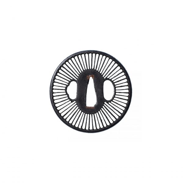 Antique Tsuba for Samurai Sword (T-344) - Image 3