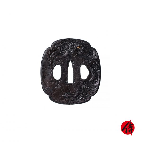 Antique Tsuba for Samurai Sword (T-349)