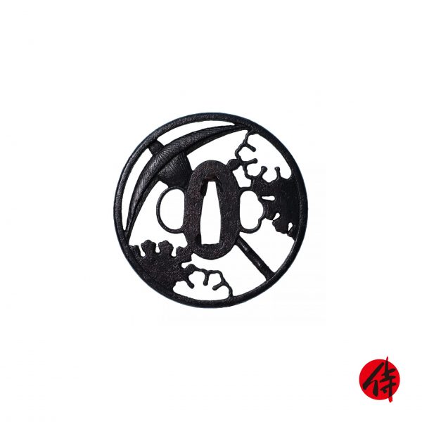 Antique Tsuba for Samurai Sword (T-346)