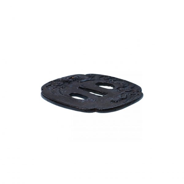 Antique Tsuba for Samurai Sword (T-349) - Image 5