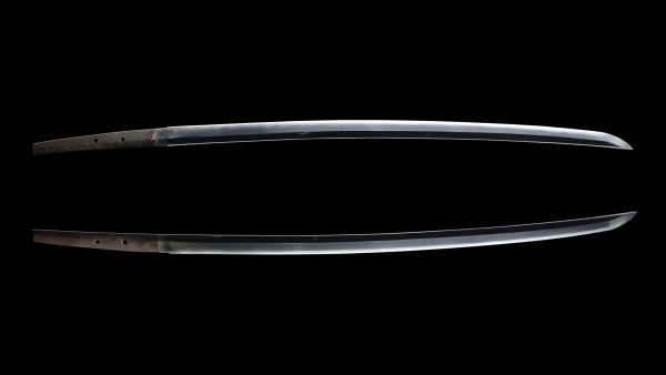 Antique Japanese Sword <br>Shirasaya Katana<br> Signed by Kunimitsu<br> NTHK Kanteisho Certificate - Image 8