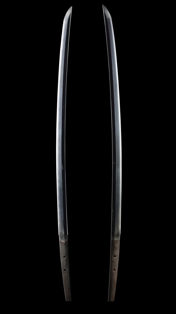 Antique Japanese Sword <br>Shirasaya Katana<br> Signed by Kunimitsu<br> NTHK Kanteisho Certificate - Image 6