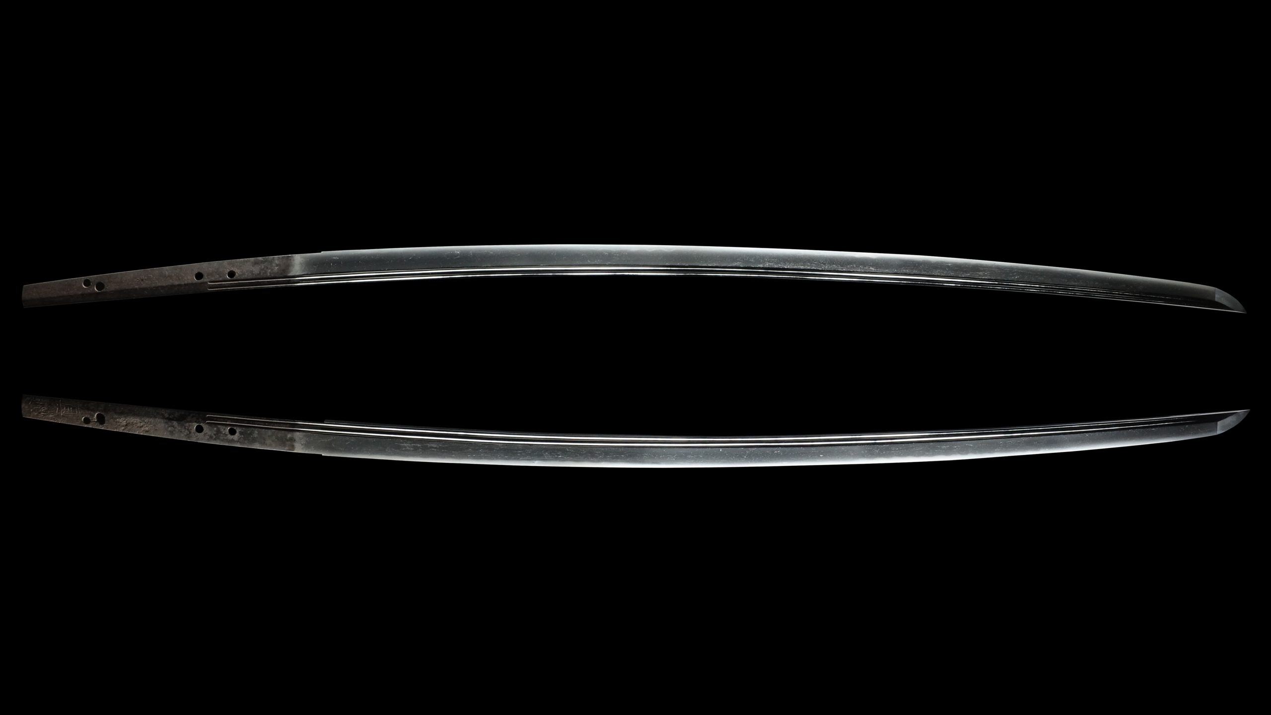 Nanbokucho era Antique Tachi Signed by Sanenori for sale