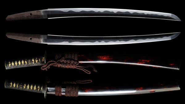 Antique Japanese Sword Wakizashi Signed by Masanobu<br> NBTHK Kicho Certificate - Image 9