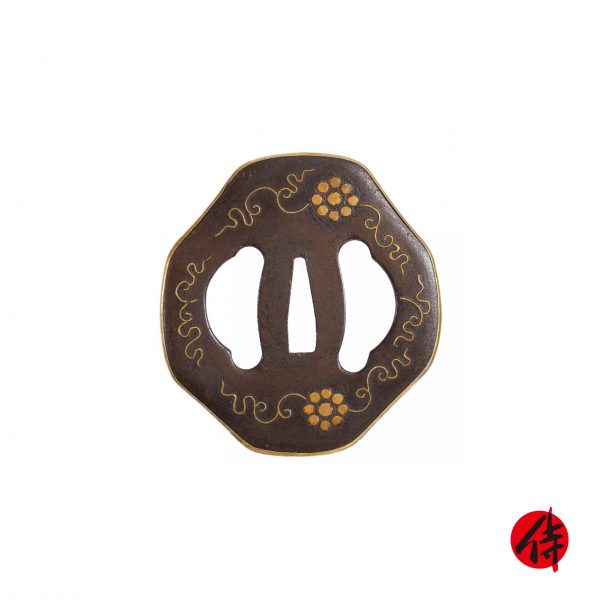 Antique Tsuba for Samurai Sword (T-373)
