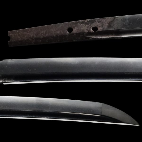 Antique Japanese Sword Daisho Signed by Kanemoto<br> NBTHK <span style="color: #ff0000;">Hozon </span>Certificate - Image 6