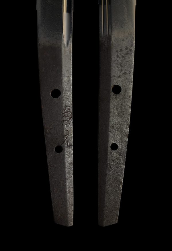Antique Japanese Sword Daisho Signed by Kanemoto<br> NBTHK <span style="color: #ff0000;">Hozon </span>Certificate - Image 12