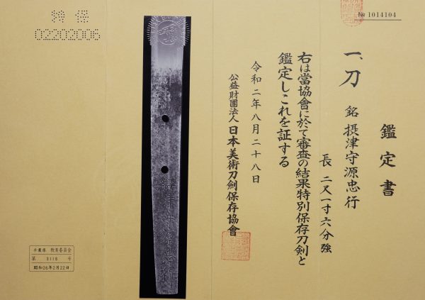 Antique Japanese Sword Katana Signed by Tadayuki<br> NBTHK<span style="color: #ff0000;"><strong> Tokubetsu Hozon</strong> </span>Certificate - Image 16