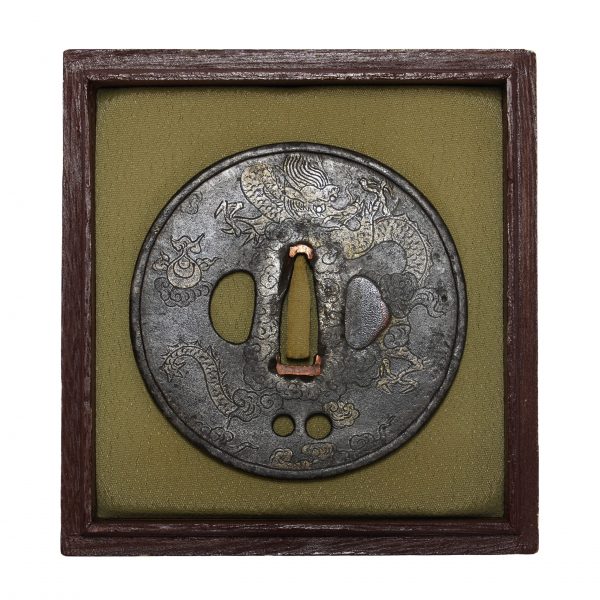Antique Tsuba for Samurai Sword (T-384) - Image 2