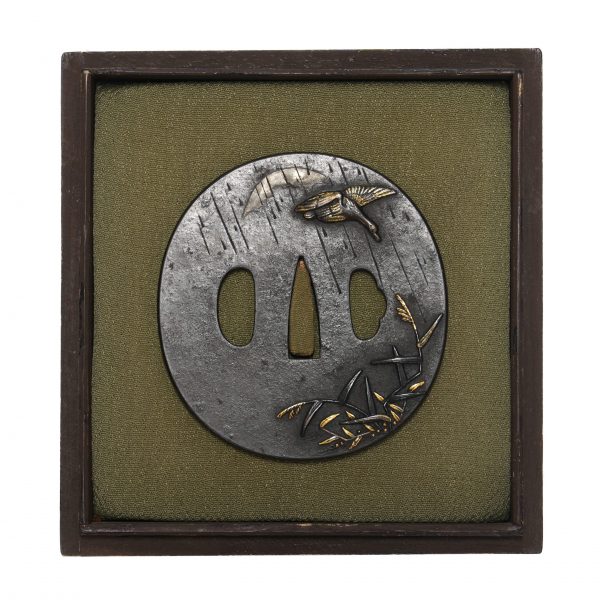 Antique Tsuba for Samurai Sword (T-385) - Image 2
