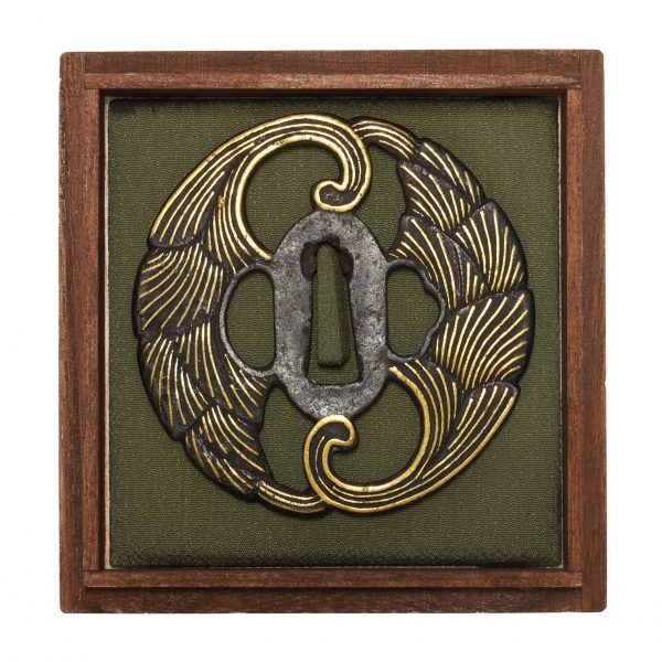 Antique Tsuba for Samurai Sword (T-388) - Image 2