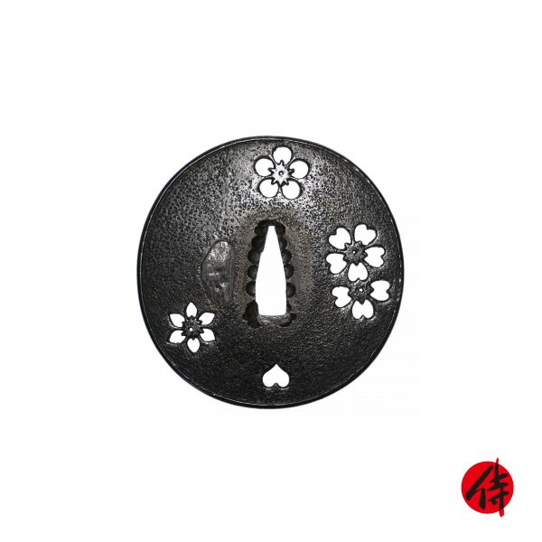 Antique Tsuba for Samurai Sword with NBTHK <strong><span style="color: #ff0000;">Tokubetsu Hozon</span></strong> Certificate (T-359)