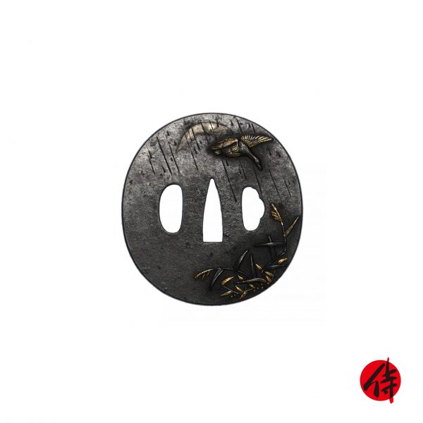 Antique Tsuba for Samurai Sword (T-385)