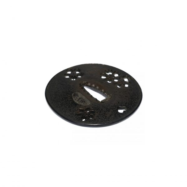 Antique Tsuba for Samurai Sword with NBTHK <strong><span style="color: #ff0000;">Tokubetsu Hozon</span></strong> Certificate (T-359) - Image 6