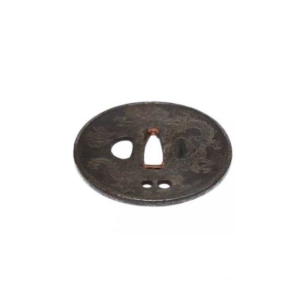 Antique Tsuba for Samurai Sword (T-384) - Image 4