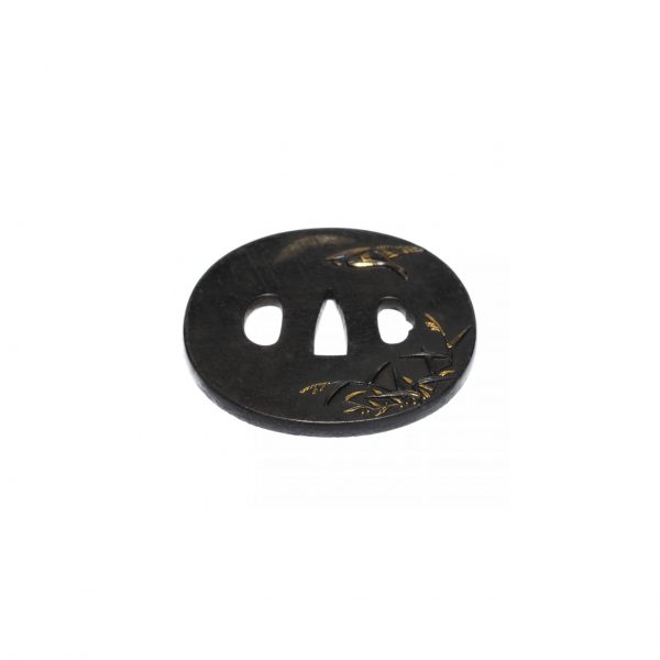 Antique Tsuba for Samurai Sword (T-385) - Image 4