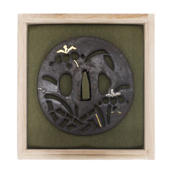 Antique Tsuba for Samurai Sword (T-379) - Image 2