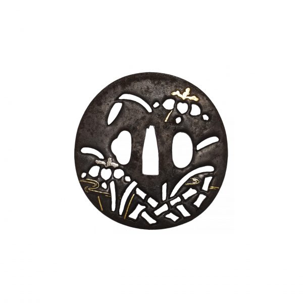 Antique Tsuba for Samurai Sword (T-379) - Image 3