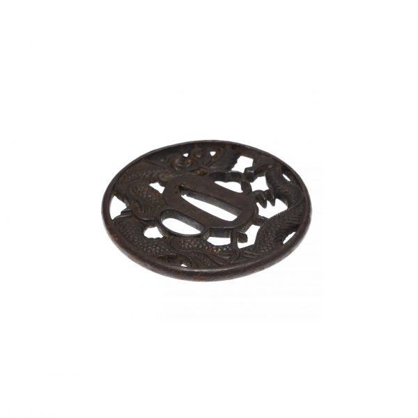 Antique Tsuba for Samurai Sword (T-378) - Image 6