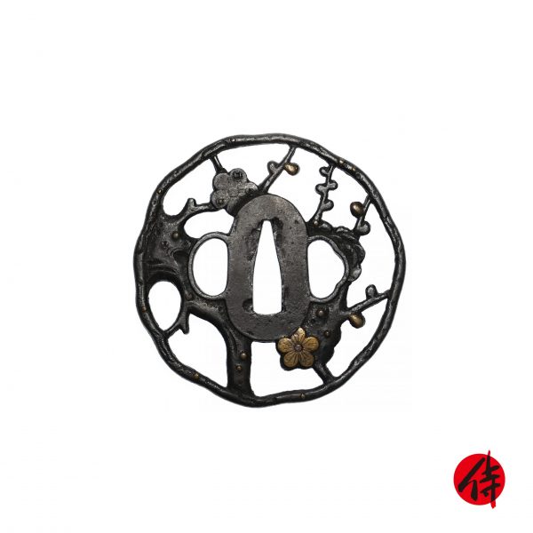Antique Tsuba for Samurai Sword (T-391)