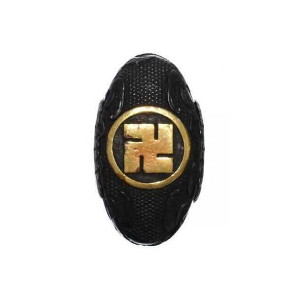 Antique Fuchi Kashira for Samurai Sword (F-23) - Image 2