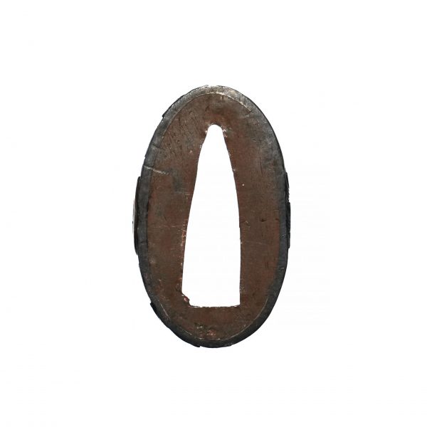 Antique Fuchi Kashira for Samurai Sword (F-23) - Image 5