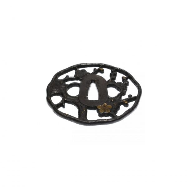 Antique Tsuba for Samurai Sword (T-391) - Image 4