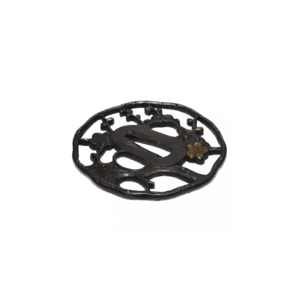 Antique Tsuba for Samurai Sword (T-391) - Image 5