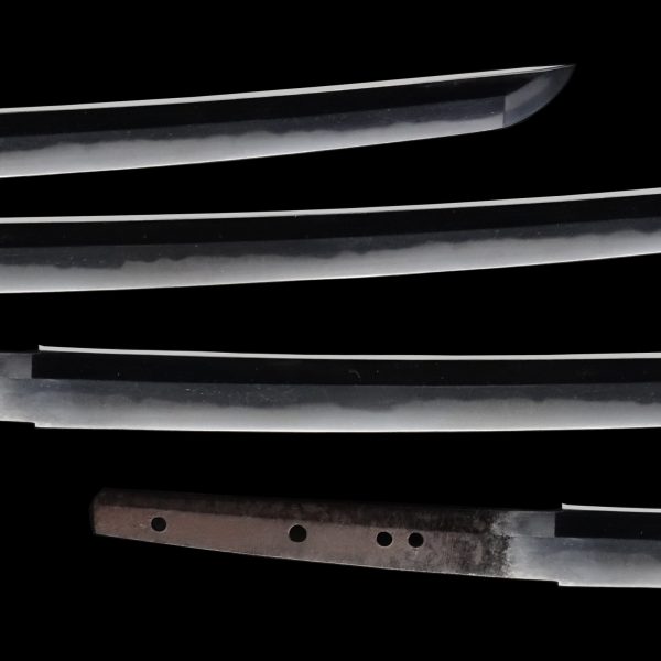 Antique Japanese Sword Wakizashi Signed by Kunisuke <br> NBTHK <span style="color: #ff0000;">Hozon</span> Certificate - Image 3