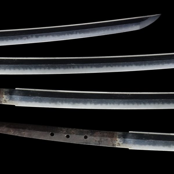 Antique Japanese Sword Katana Signed by Masanori<br> NBTHK <span style="color: #ff0000;">Hozon </span>Certificate - Image 3
