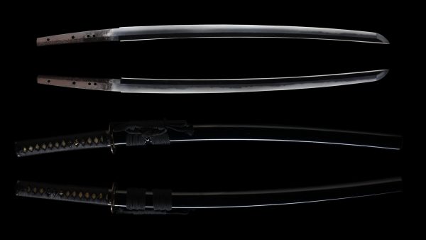Antique Japanese Sword Wakizashi Signed by Kunisuke <br> NBTHK <span style="color: #ff0000;">Hozon</span> Certificate - Image 9