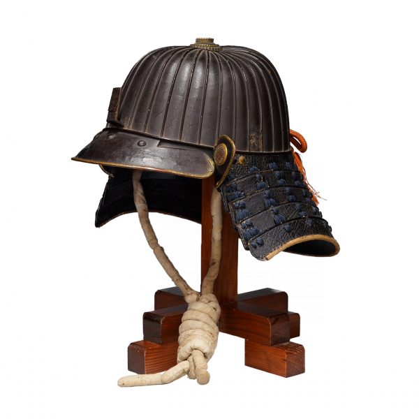 Antique Samurai Helmet Mid- Edo Period  Sanjyuni Ken Kabuto<br> <span style="color: #ff0000;">Kicho</span> Shiryo Certificate</span> (KT-12) - Image 2