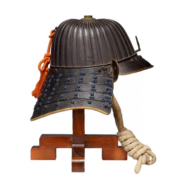 Antique Samurai Helmet Mid- Edo Period  Sanjyuni Ken Kabuto<br> <span style="color: #ff0000;">Kicho</span> Shiryo Certificate</span> (KT-12) - Image 4